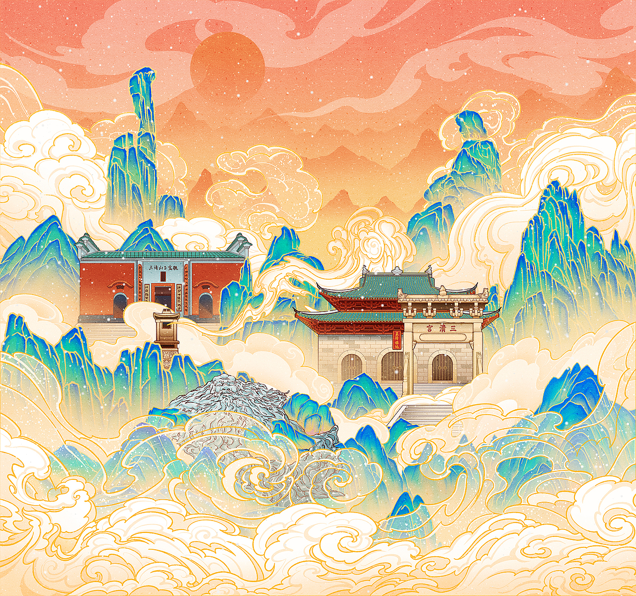 关于江西（图ZMjg2MzQwMDg0） - 商业插画 - 站酷设计师AfOX_阿冯原创素材 - 站酷ZCOOL