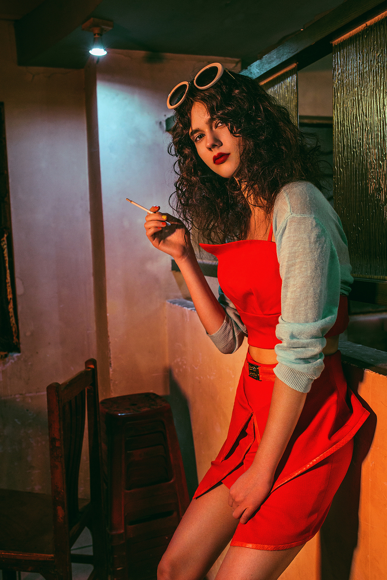 摄影师photographer:许慧玲lotus 化妆造型makeup/hair: 晶晶emi(d