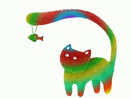 色彩，只是一个感觉