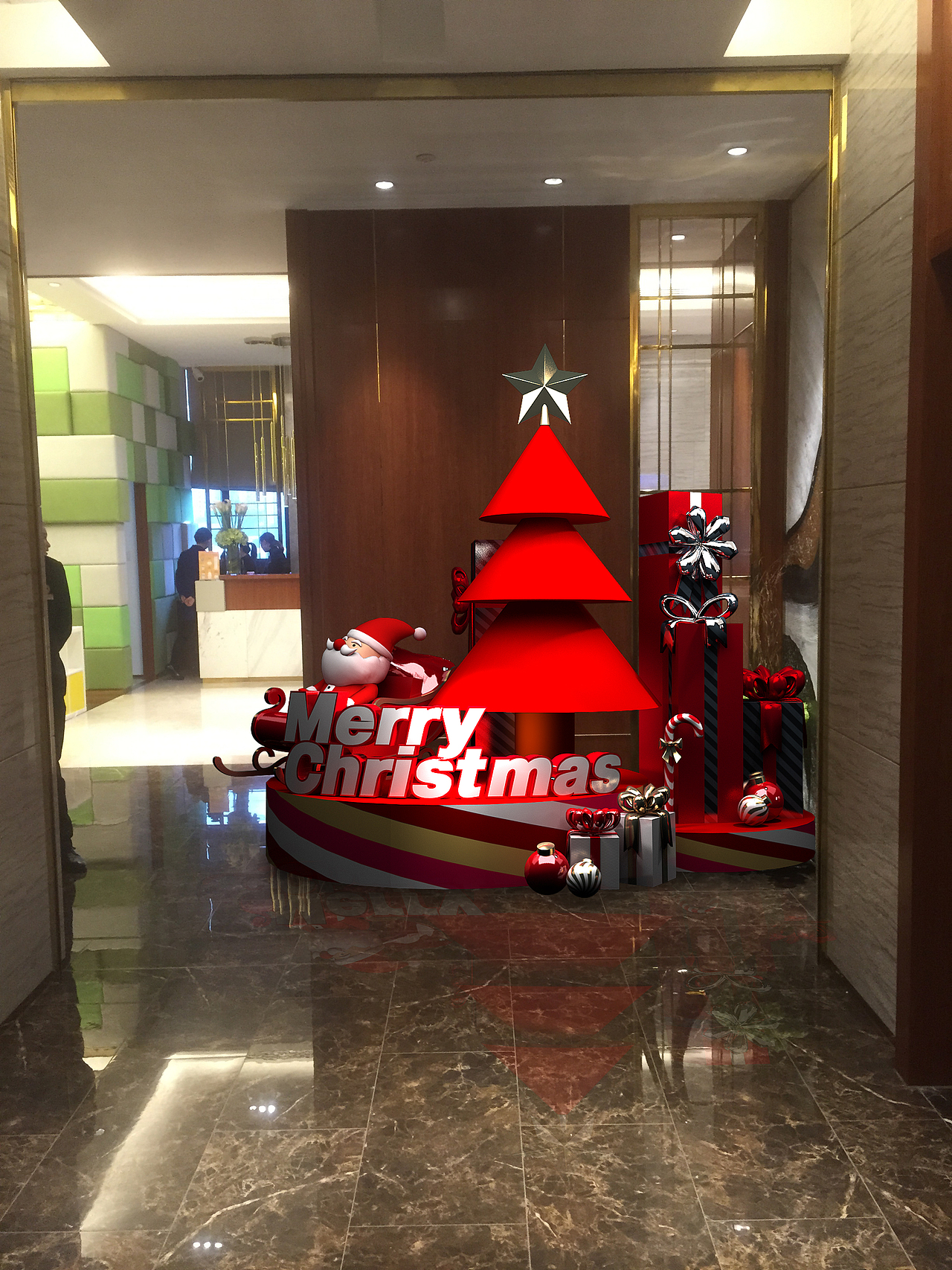 地产活动——销售中心新年包装