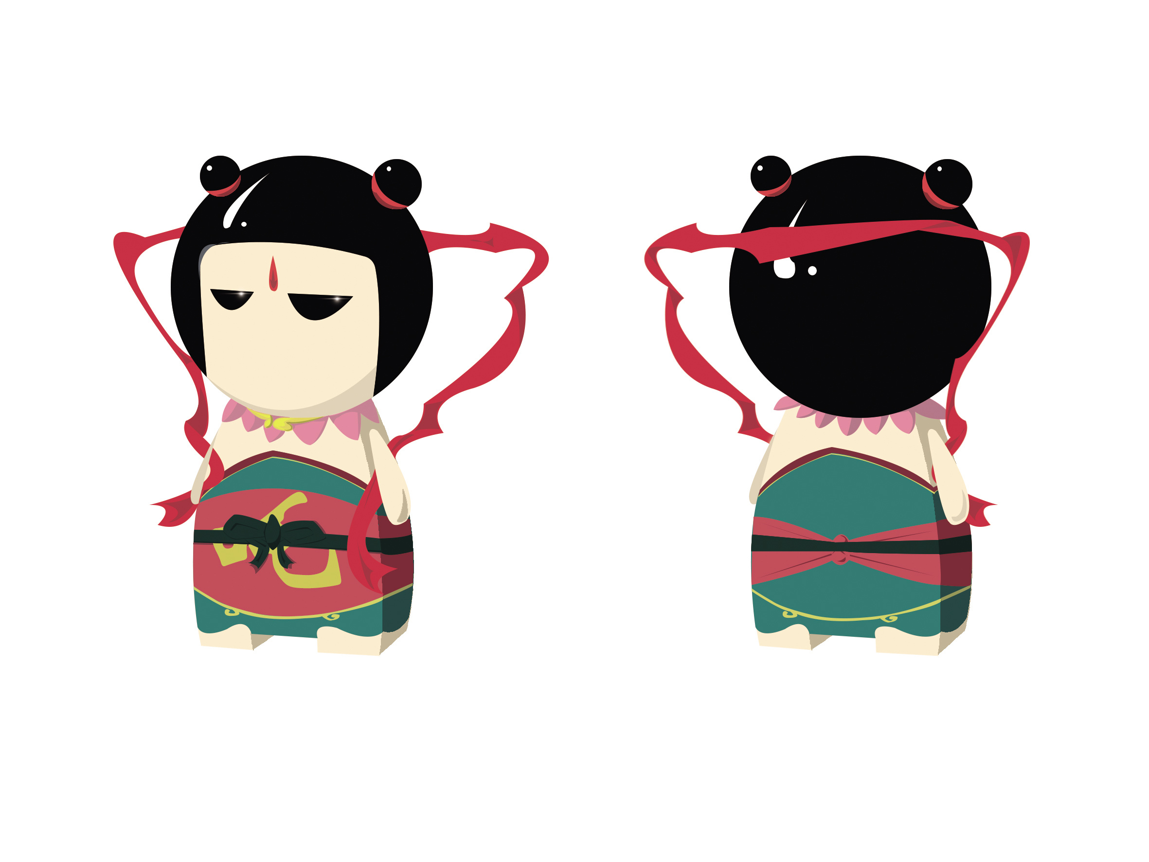 《封神榜》人物插画