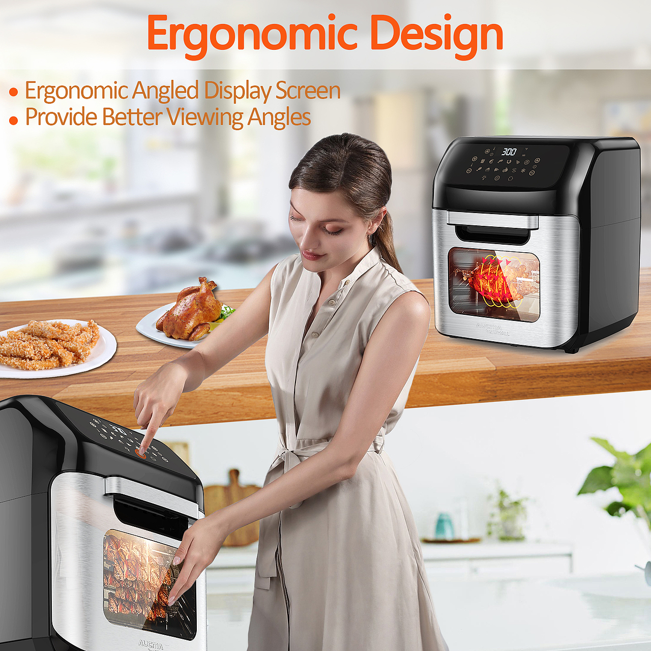 多功能一体空气炸机