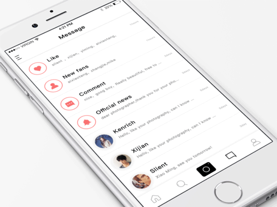 近期dribbble练习作品整理