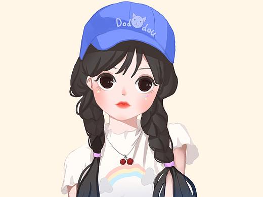 插画头像学习临摹