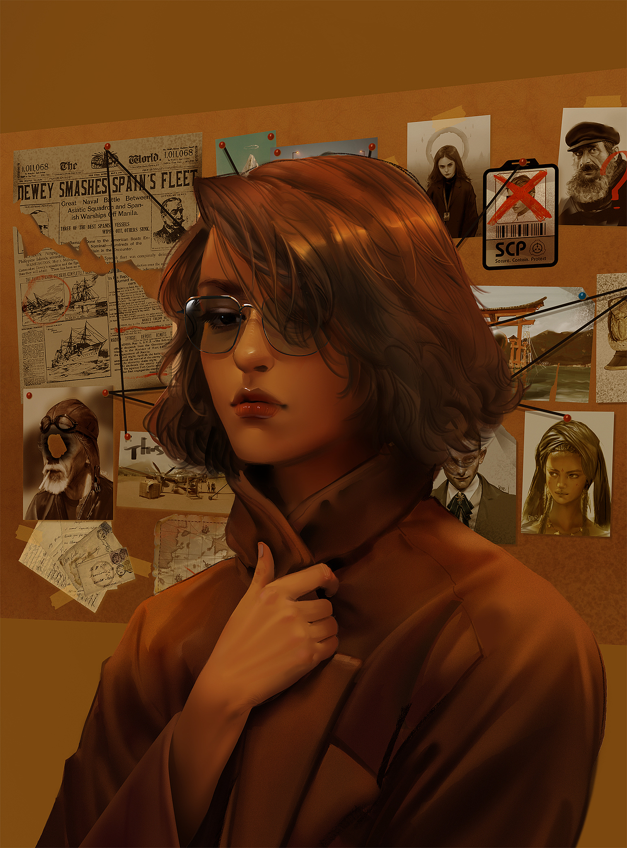 最近有些迷恋神秘学。（图ZMjU2NTExNTc2） - 商业插画 - 站酷设计师Peter肖吉原创素材 - 站酷ZCOOL