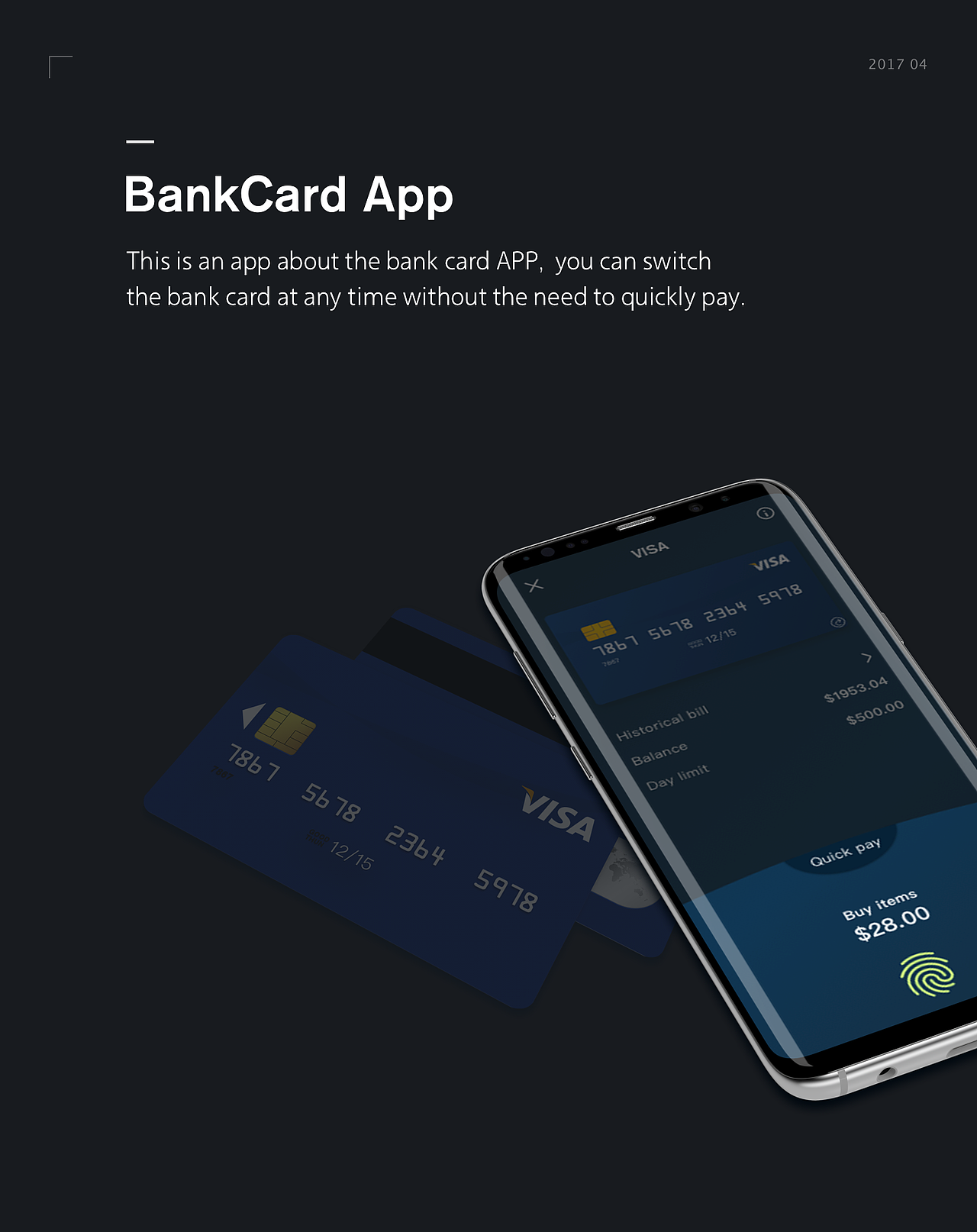 BankCard - App（图ZODc0MDg5MzI=） - APP界面 - 站酷设计师Kirl1原创素材 - 站酷ZCOOL