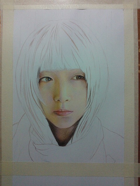 彩铅女孩（图ZMTgxOTI4NTI=） - 绘画 - 站酷设计师特浓冰美式无糖原创素材 - 站酷ZCOOL