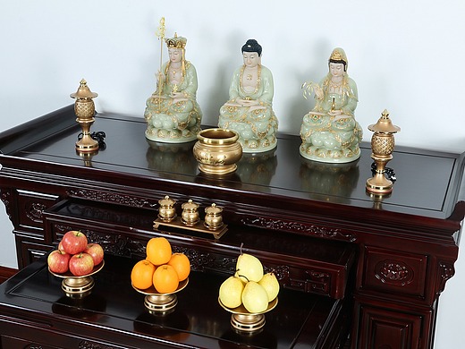 佛教用品 佛龛供桌拍摄 梵泽福佛具用品摄影