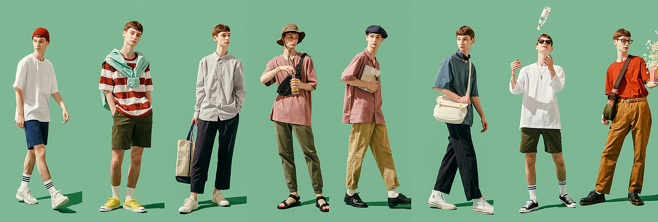 日常穿搭插画（图ZMjAwMTcwNDcy） - 创作习作 - 站酷设计师zuimizhe原创素材 - 站酷ZCOOL