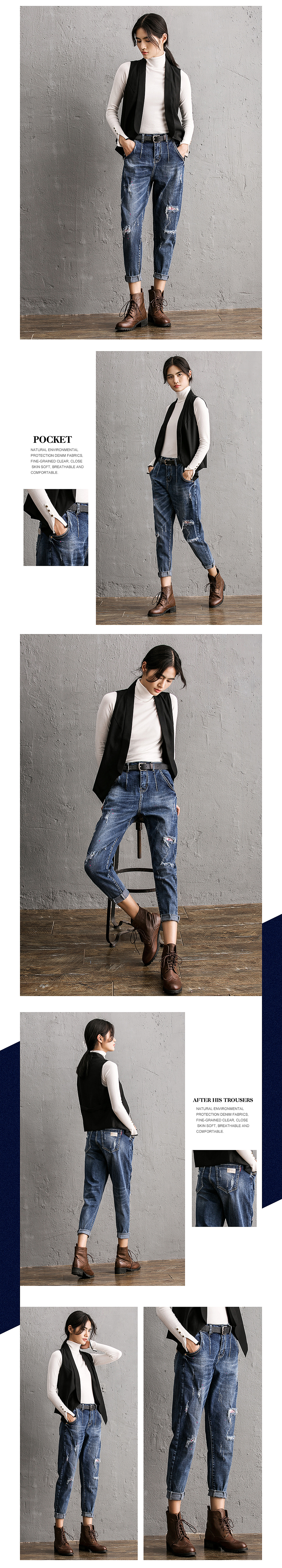 女牛仔裤详情页（图ZNzMzNTYyMTY=） - 海报 - 站酷设计师黄志群原创素材 - 站酷ZCOOL