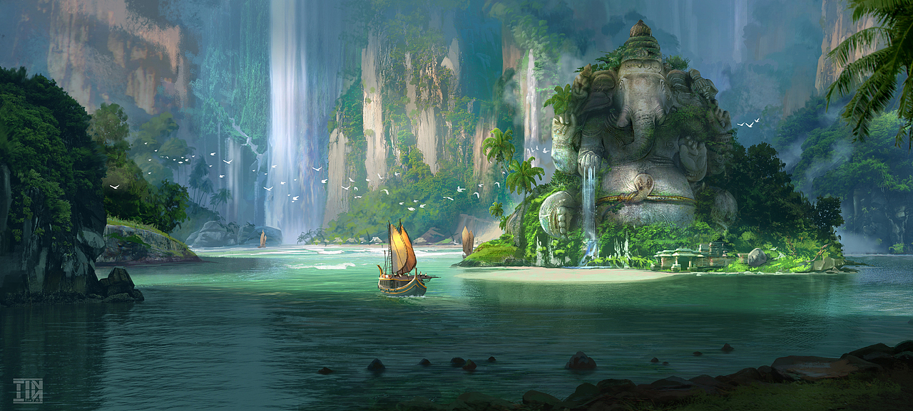 绘景《LOST》系列（图ZMTMwMDIzMTI0） - 概念设定 - 站酷设计师Tin丁方强原创素材 - 站酷ZCOOL