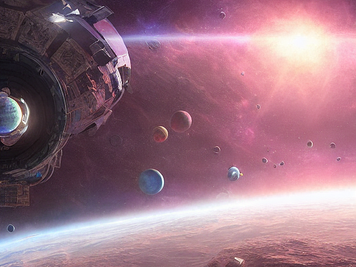 #AI创作实验室#外太空宇宙文明（个人主页-ZNjIxNTIxODg=） - AI作品 - 站酷设计师Jason猫叔原创素材 - 站酷ZCOOL