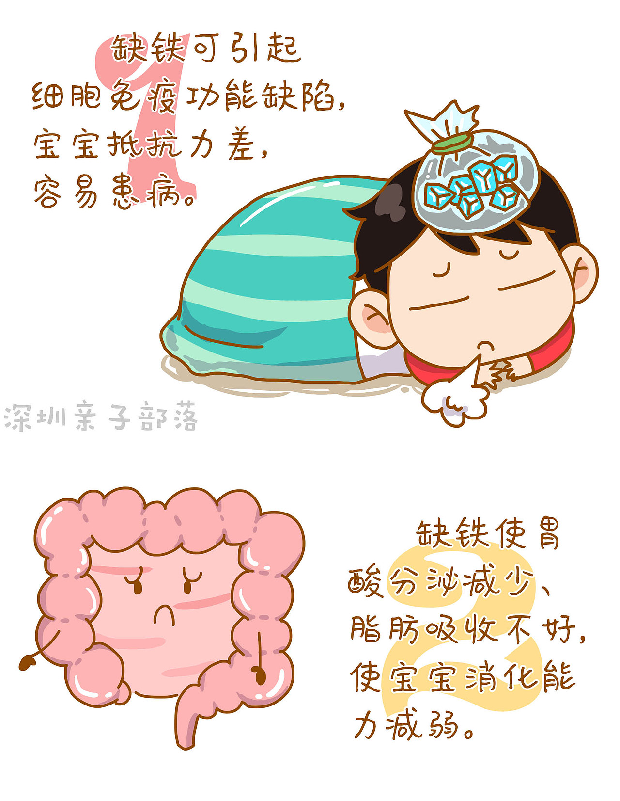 几个月大的孩子也会贫血？什么鬼？！