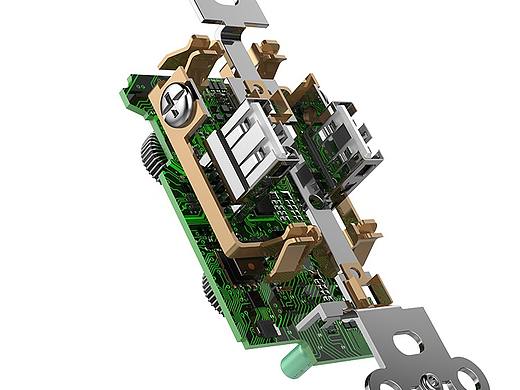 USB插座 内部结构建模渲染