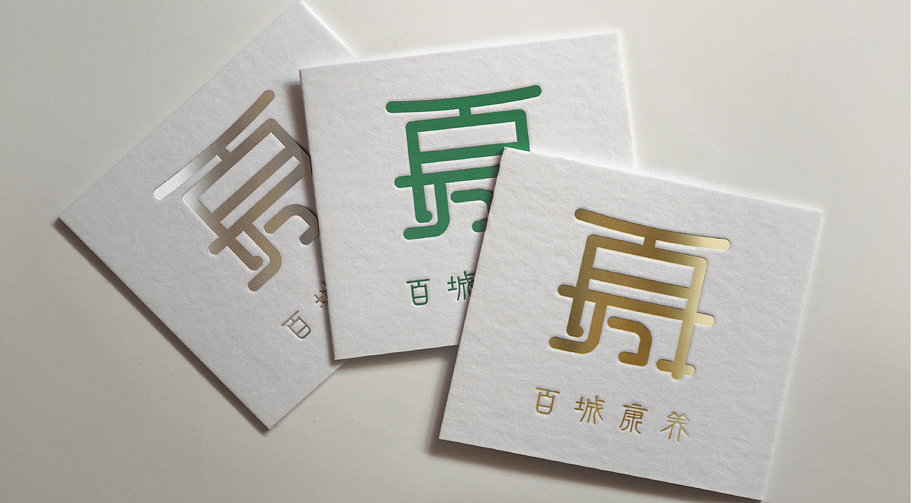 百城康养品牌标志设计