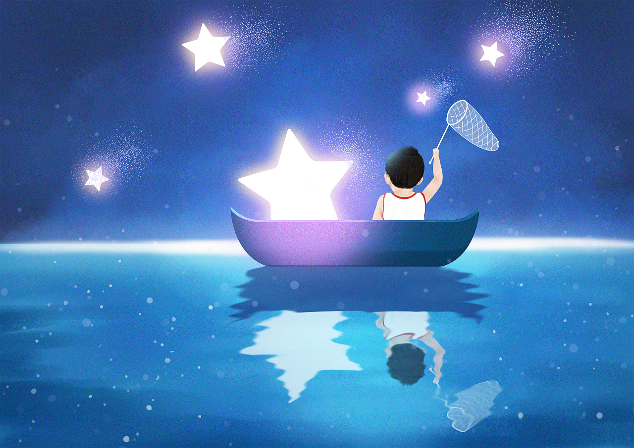 星辰~|插画|创作习作|半月小七 - 原创作品 - 站酷 (zcool)