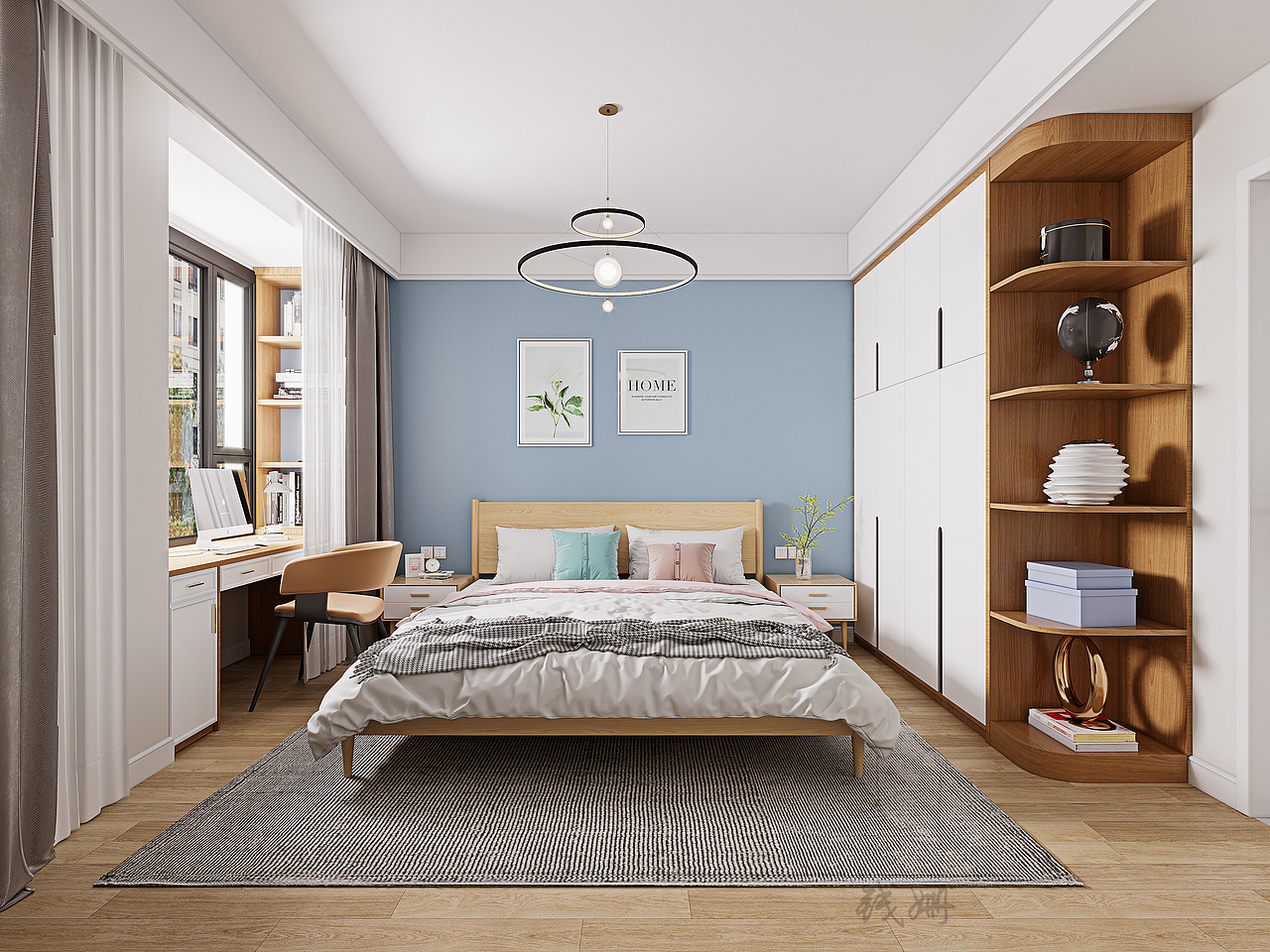 北欧原木风装修,是我喜欢的自然柔美。