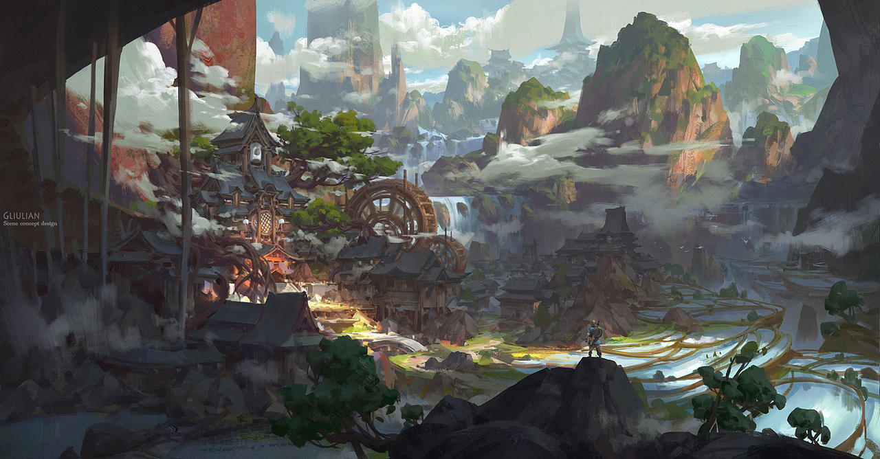 全局光 | 场景中的光影管控（图ZNzc3OTMxMzY=） - 概念设定 - 站酷设计师gliulian原创素材 - 站酷ZCOOL