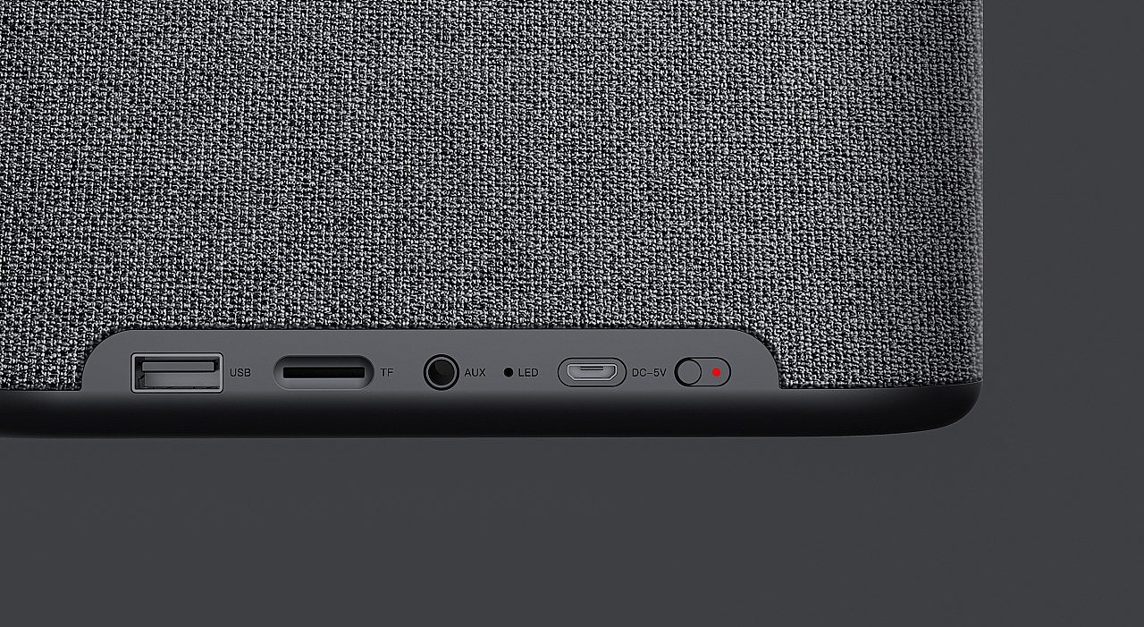 蓝牙音响建模图