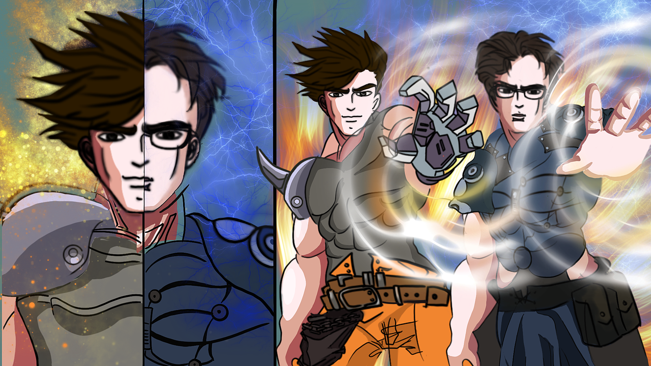 为某证券设计的条漫