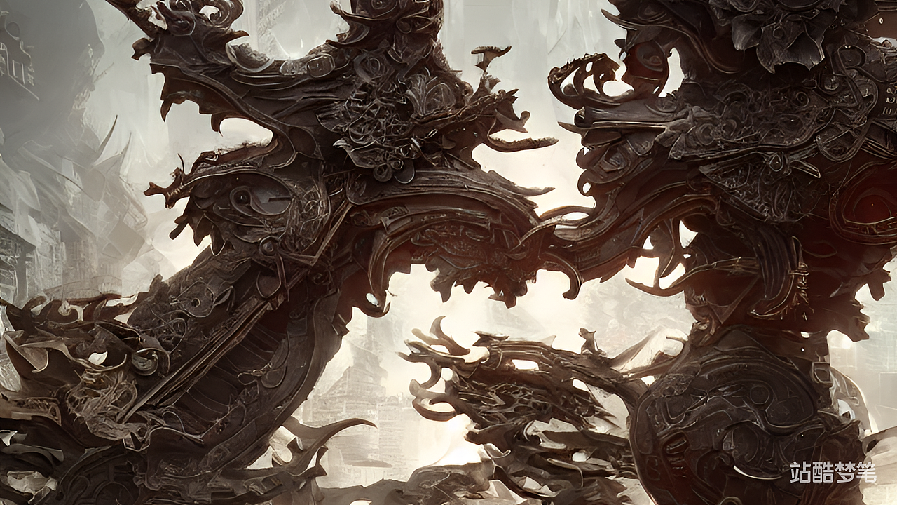 #站酷梦笔#中shi恐怖,优雅的,高度详细的