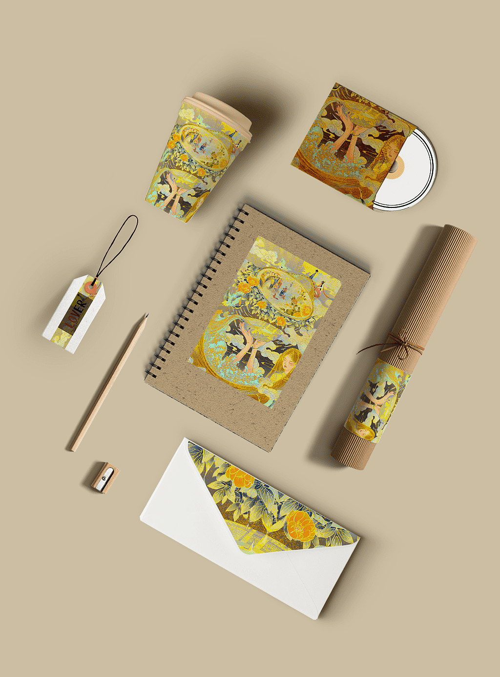 国潮插画|当情人遇上元宵（图ZMjg1NDc5MDc2） - 商业插画 - 站酷设计师柚恍原创素材 - 站酷ZCOOL