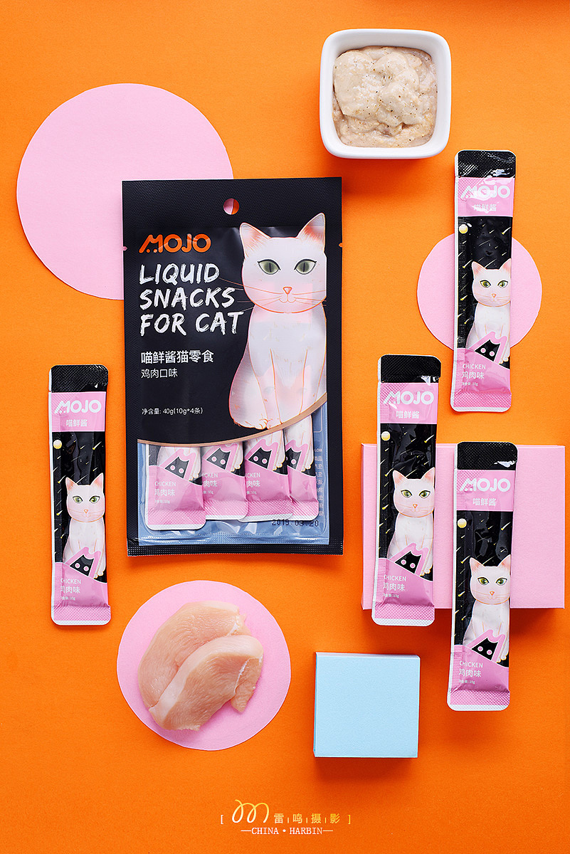 《MOJO喵鲜酱》美食产品 环境 宠物食品哈尔滨雷鸣摄影