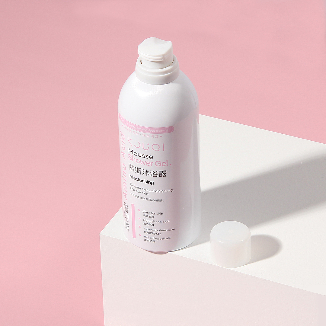 慕斯沐浴露实拍