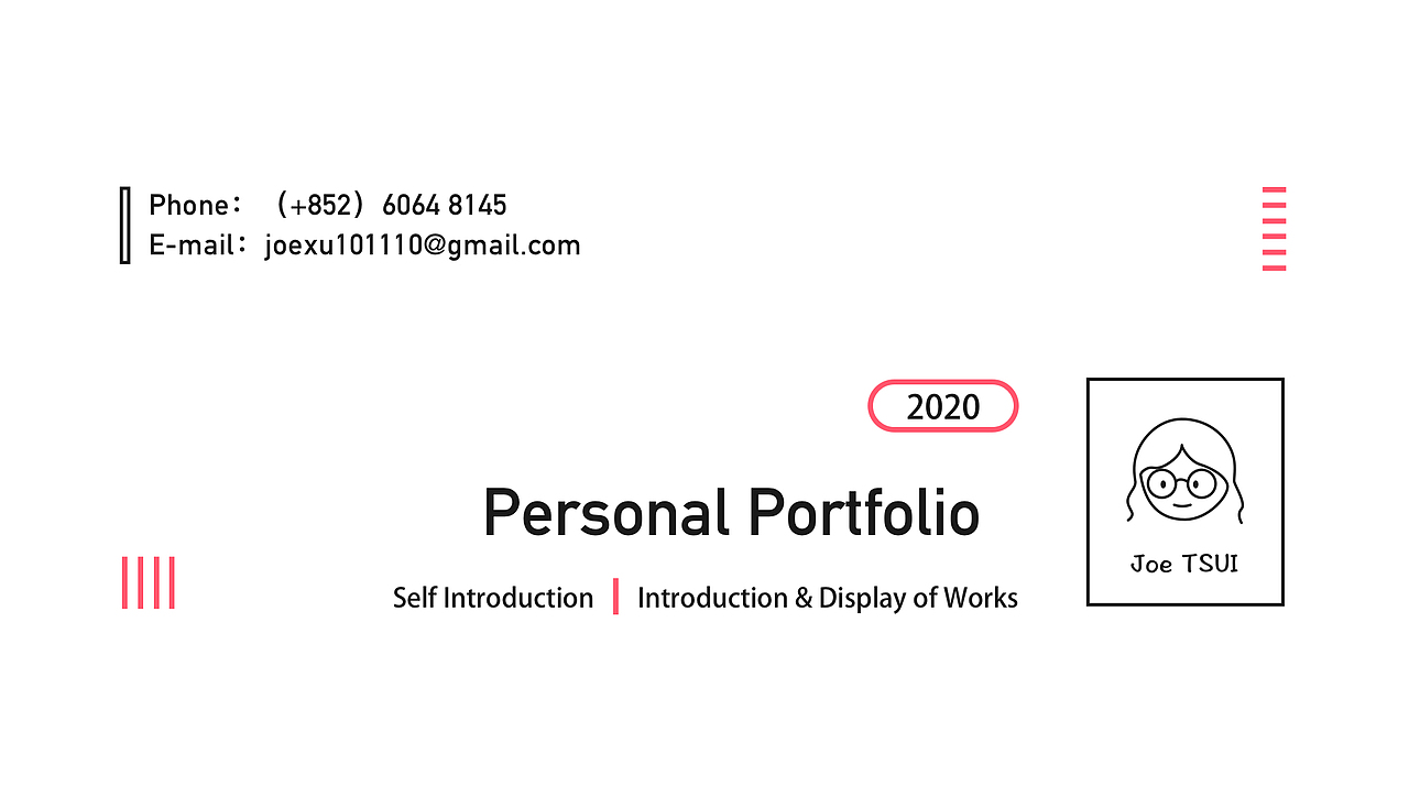 Joe's Personal Portfolio（图ZMjI0NTAwOTcy） - 其他 - 站酷设计师Joe_TSUI原创素材 - 站酷ZCOOL