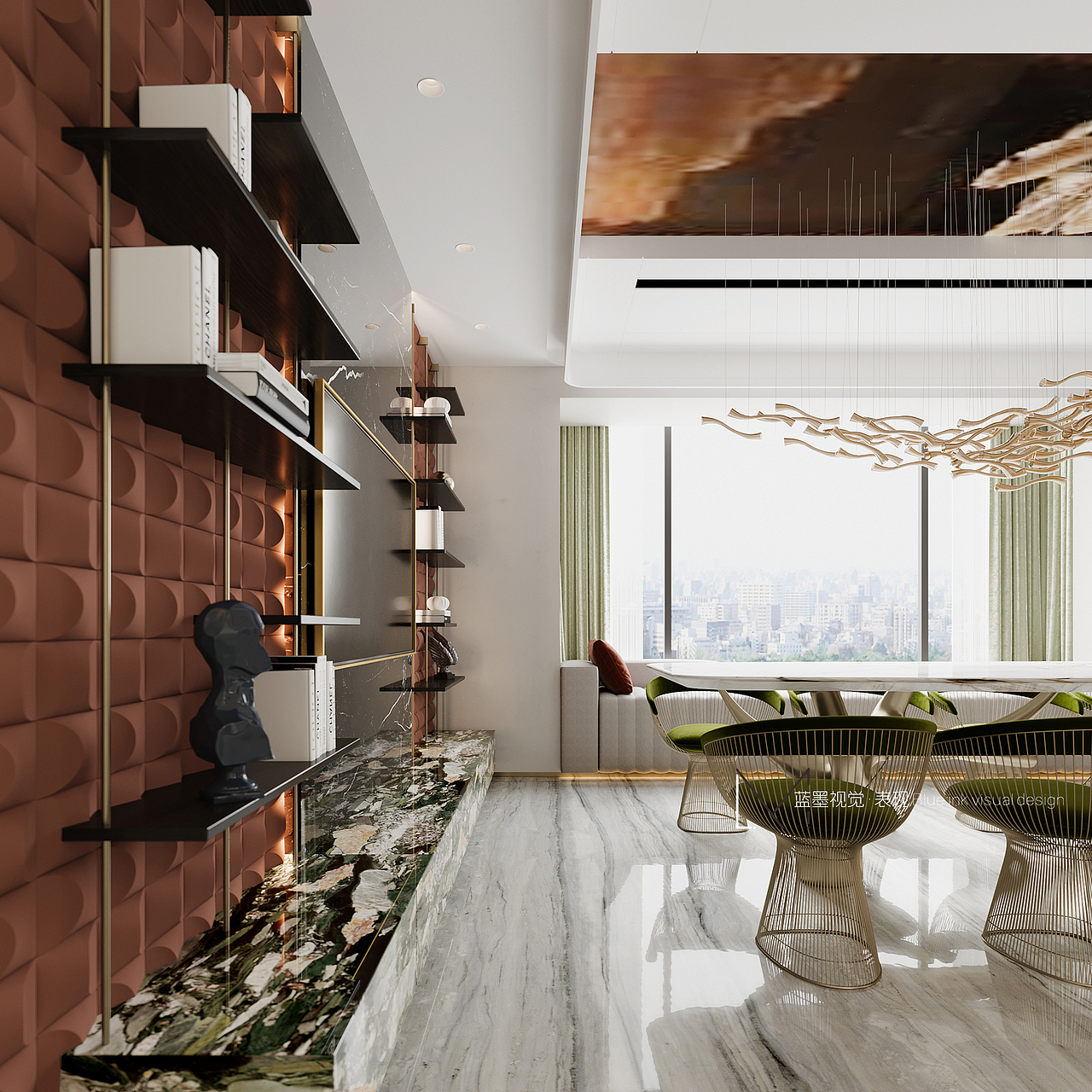 現(xiàn)代復(fù)試 | 藍(lán)墨視覺（圖ZMjc4MzM4OTA4） - 家裝設(shè)計 - 站酷設(shè)計師藍(lán)墨視覺表現(xiàn)原創(chuàng)素材 - 站酷ZCOOL