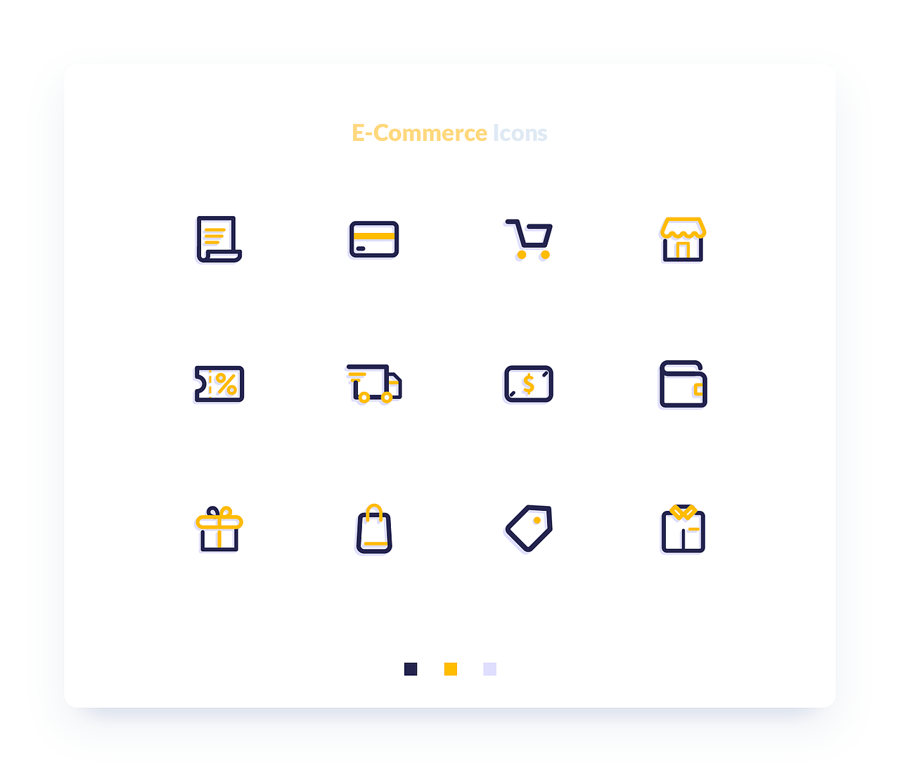 双色 线性icons_独守-站酷ZCOOL