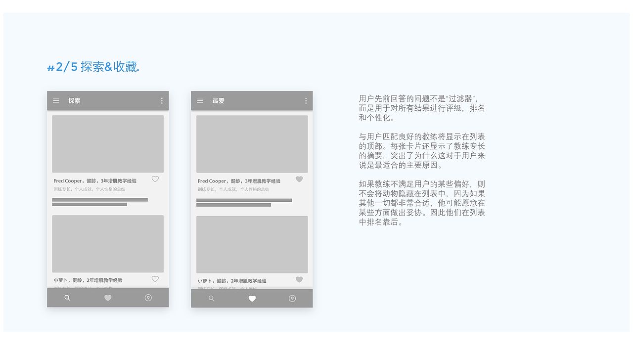 Trainer Finder：一种适配私人教练的体验（图ZMTg5OTc1NDA0） - APP界面 - 站酷设计师Ethan_Peng原创素材 - 站酷ZCOOL
