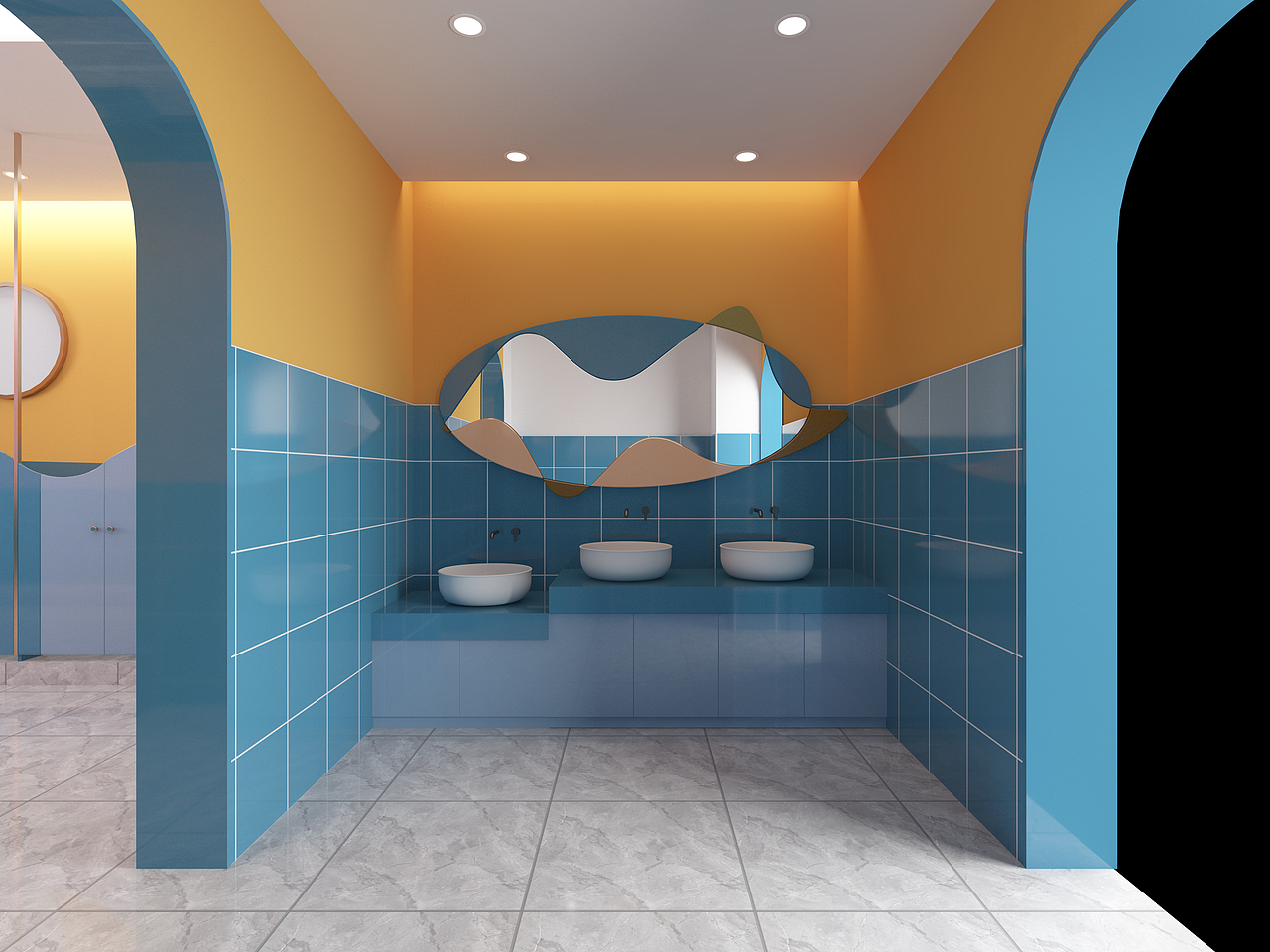 学校卫生间案例