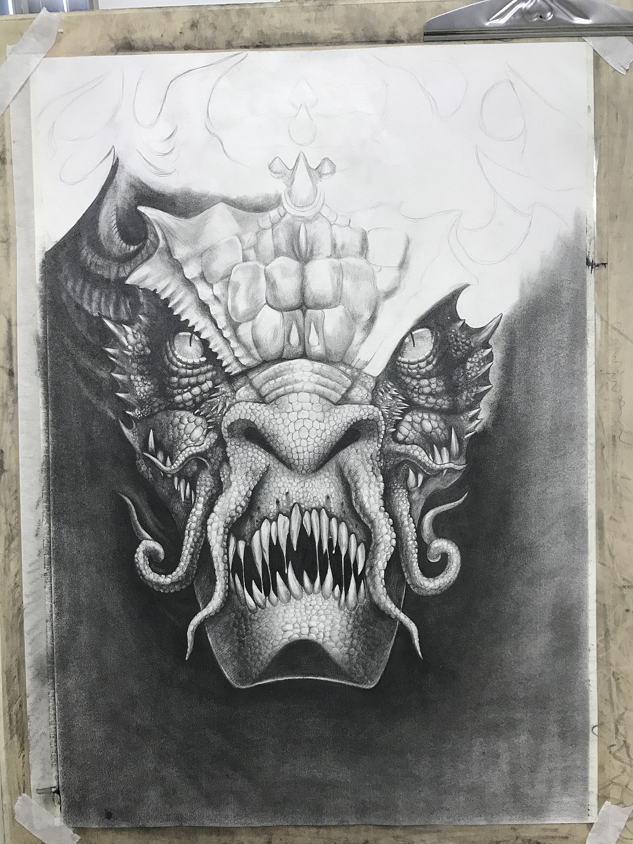 《龙威》（图ZOTM2NjAyNDA=） - 绘画 - 站酷设计师Zoe小婷原创素材 - 站酷ZCOOL