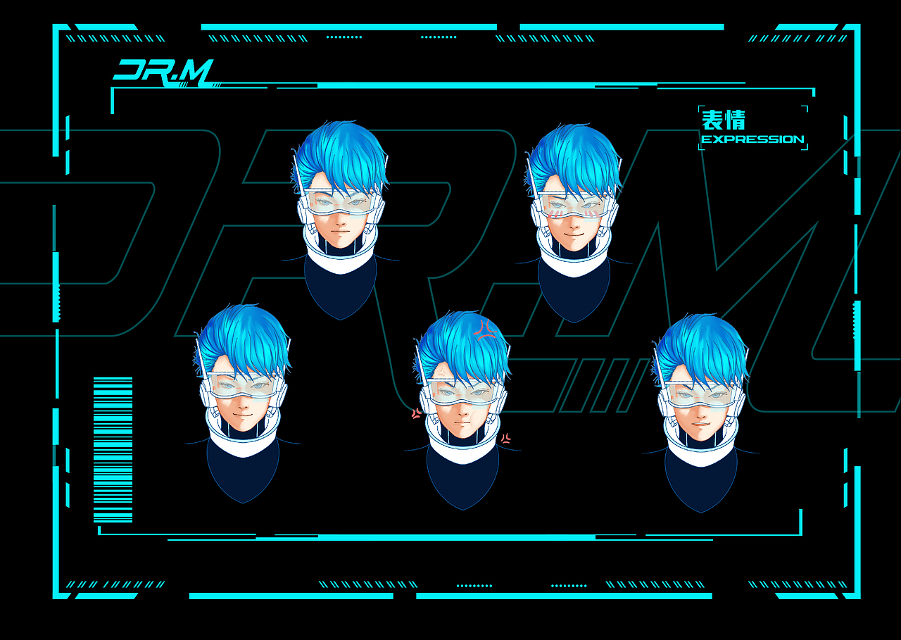 美的 DR.M！智能生活（图ZMjM2MzExNDMy） - IP形象 - 站酷设计师一条小黑原创素材 - 站酷ZCOOL