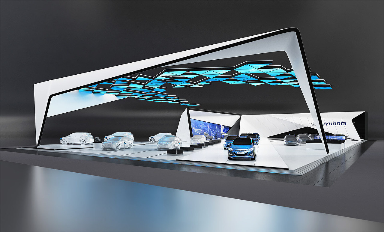 车展展位设计搭建展览展示