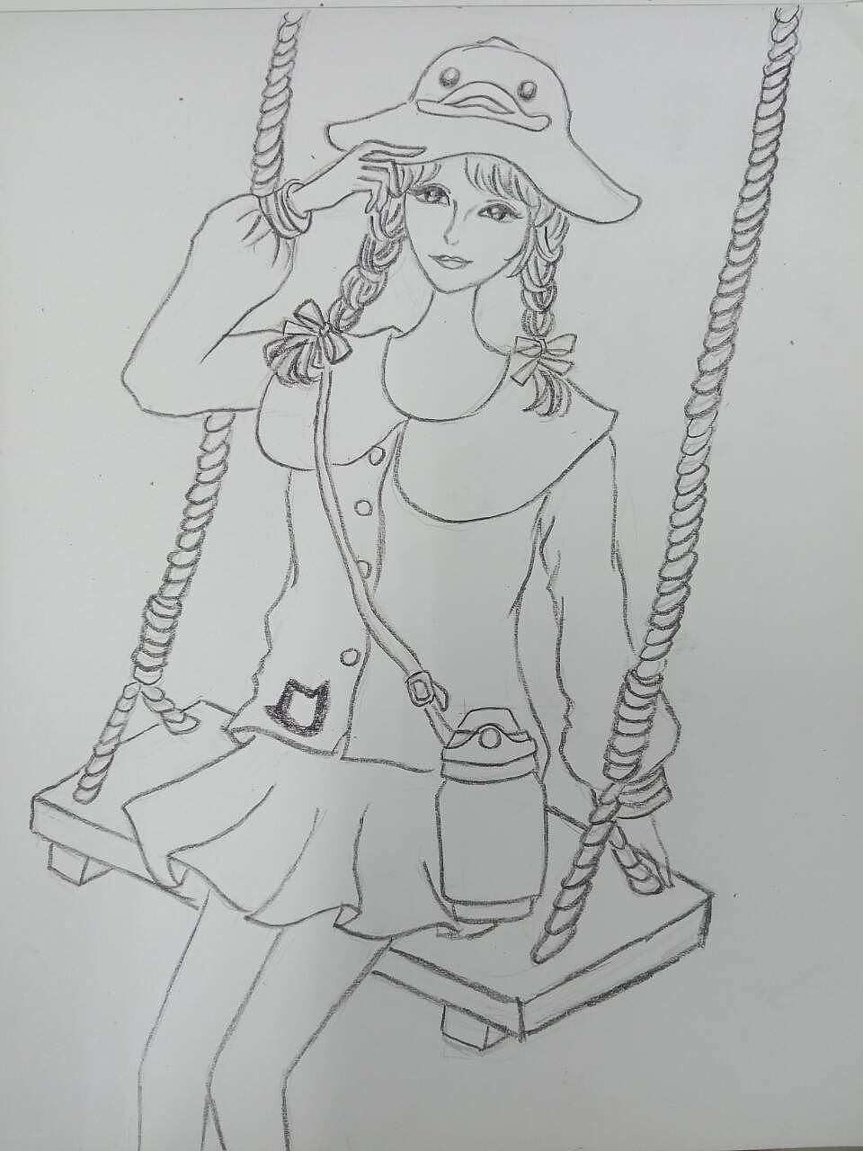 和平精英皮肤画稿