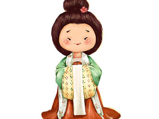 Q版国风人物