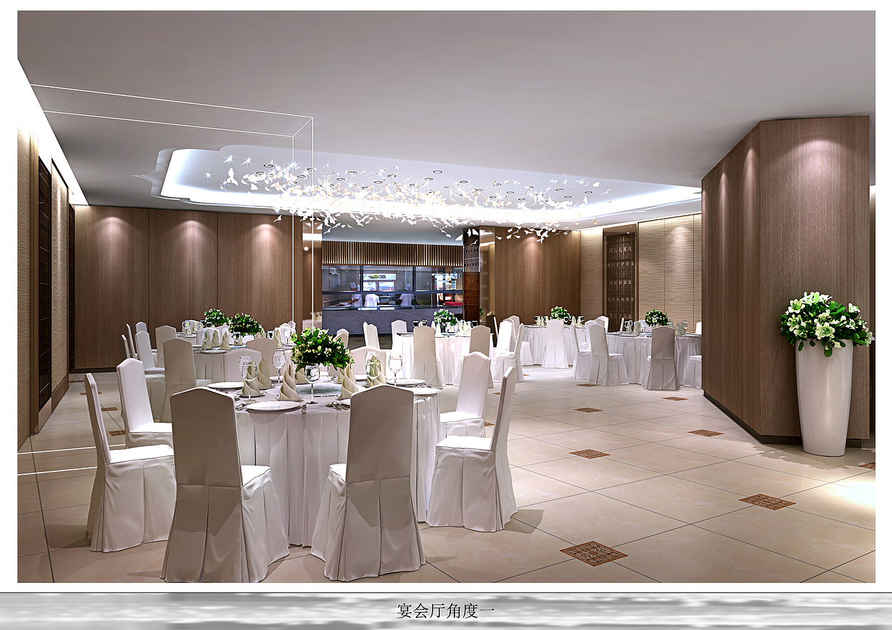 郑州味道名家宴会厅设计案例