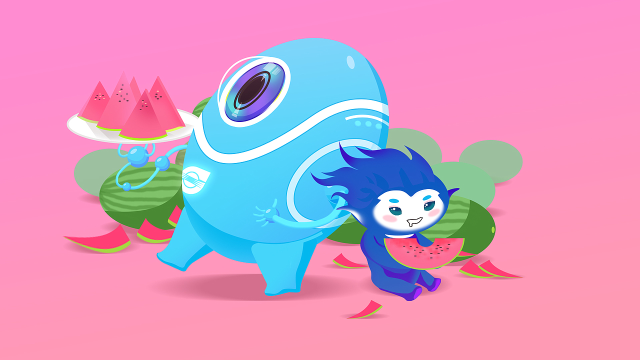 吉祥物设计+练习（图ZMTYxOTkyOTIw） - 艺术插画 - 站酷设计师雨霖歌原创素材 - 站酷ZCOOL