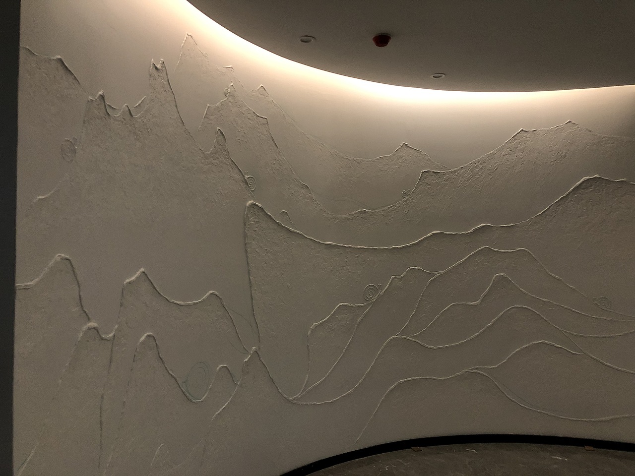 浅浮雕造型做好后的效果