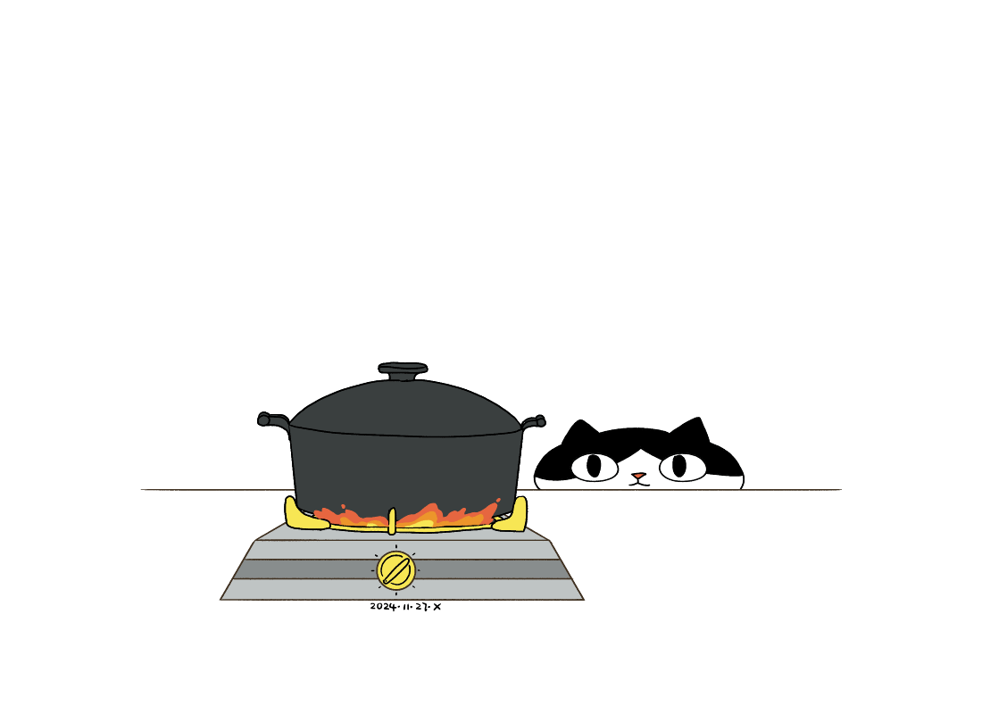 猫咪日常|每日一画第二十一弹