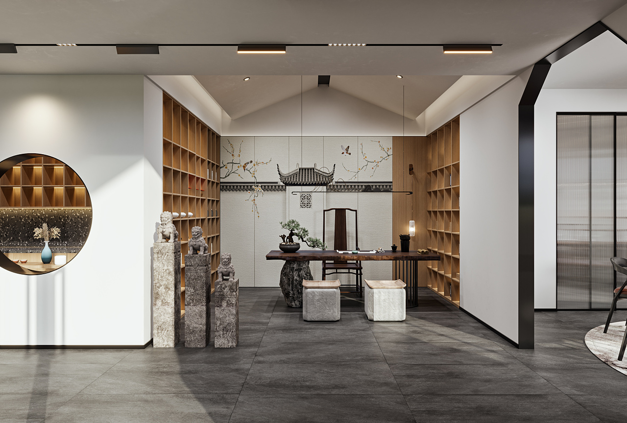 茶室|空间|商业空间设计|fangxang - 原创作品 - 站酷 (zcool)
