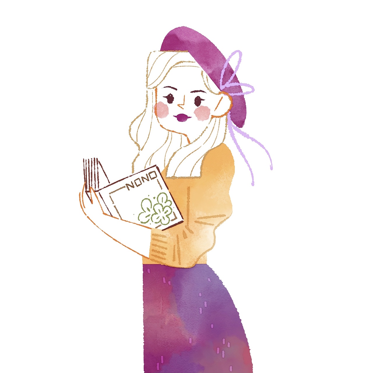 二〇二二 四月小結(jié)（圖ZMjk5NjkwMDky） - 兒童插畫 - 站酷設(shè)計(jì)師Nononobody原創(chuàng)素材 - 站酷ZCOOL