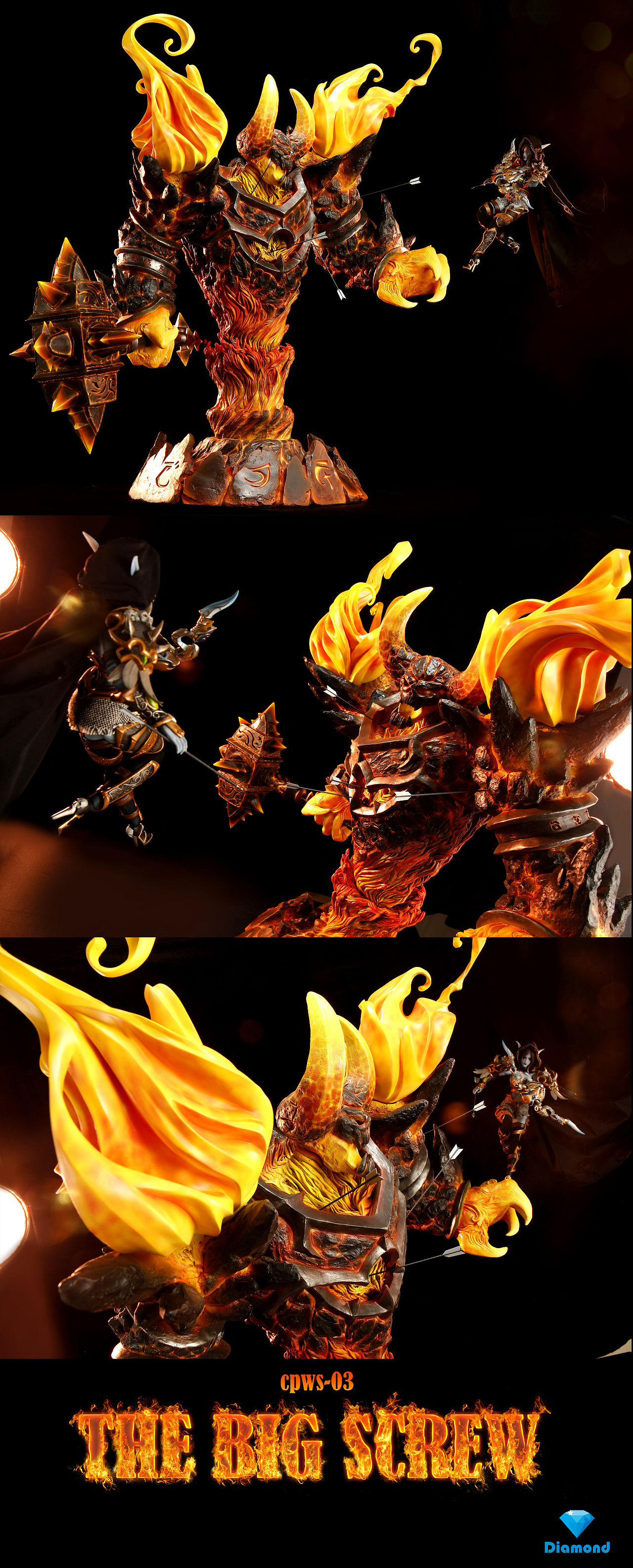 拉格纳罗斯预定了|手工艺|手办/模玩|马丁啦啦啦 - 原创作品 - 站酷