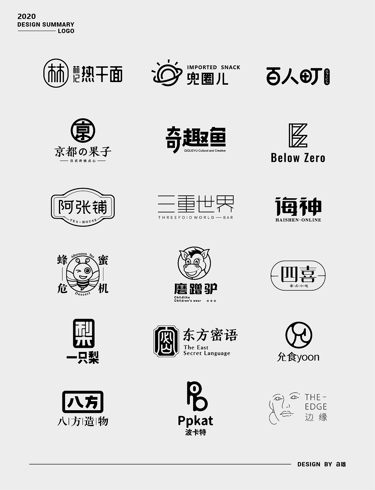 2020个人总结（图ZMjQyNzQ2Mzgw） - Logo - 站酷设计师阿雄iong原创素材 - 站酷ZCOOL