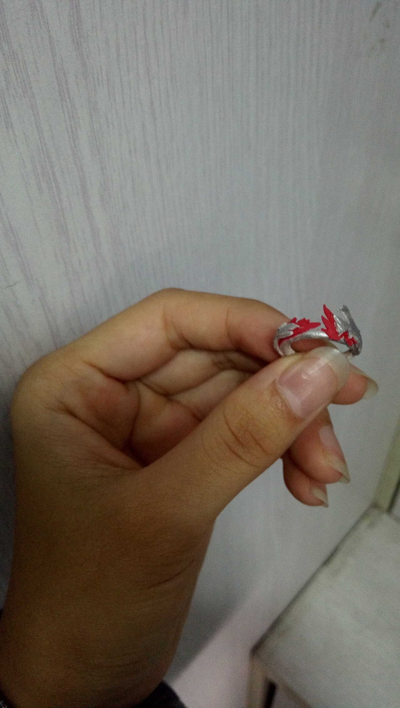 这是用超轻黏土做出来的样本