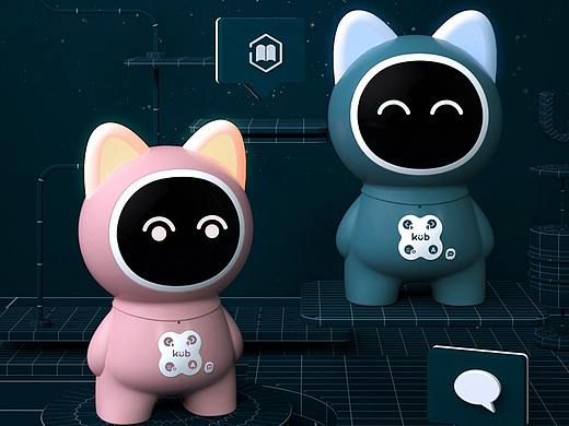 可优比智能AI早教机器人故事机详情页面