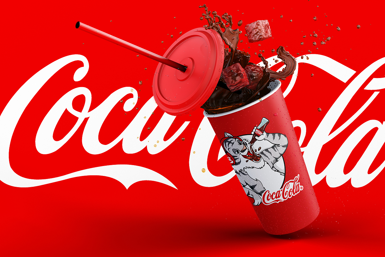 可口可乐聚乐部文创kv