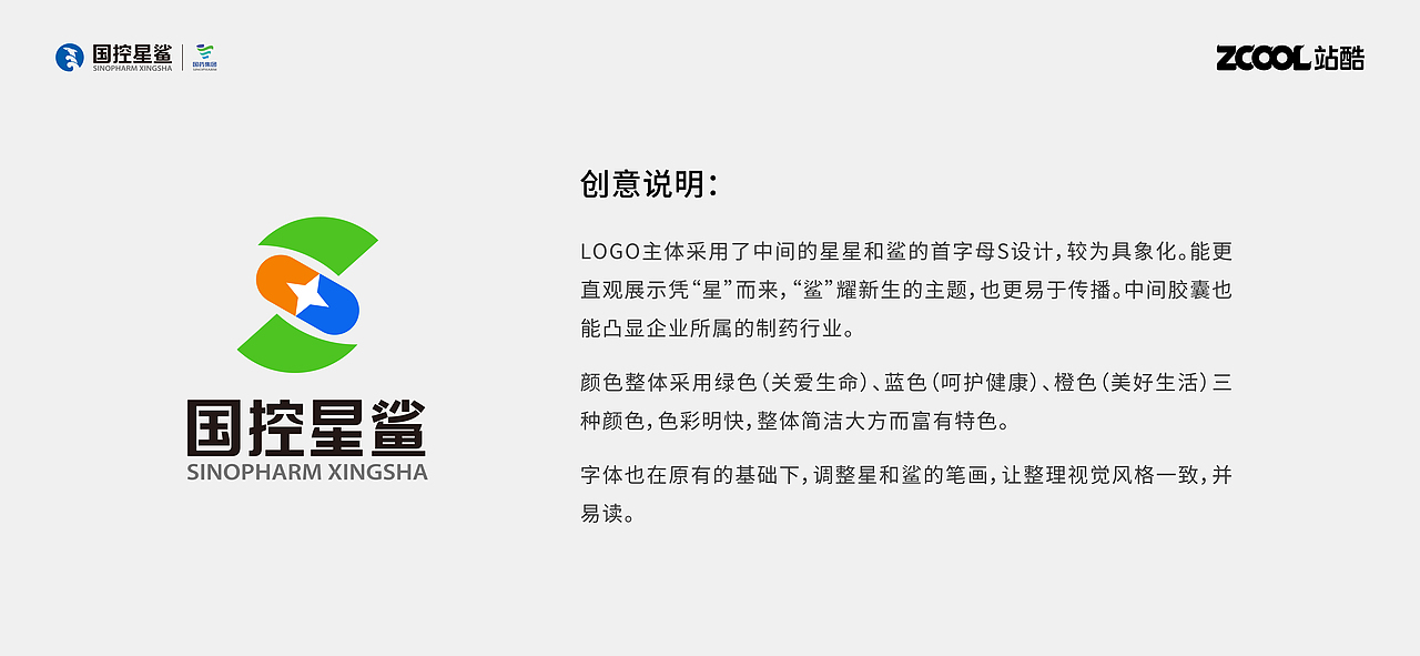 国控星鲨全新logo及70周年徽标设计（图ZMjk2MzQ3MDY0） - Logo - 站酷设计师一ke葱原创素材 - 站酷ZCOOL